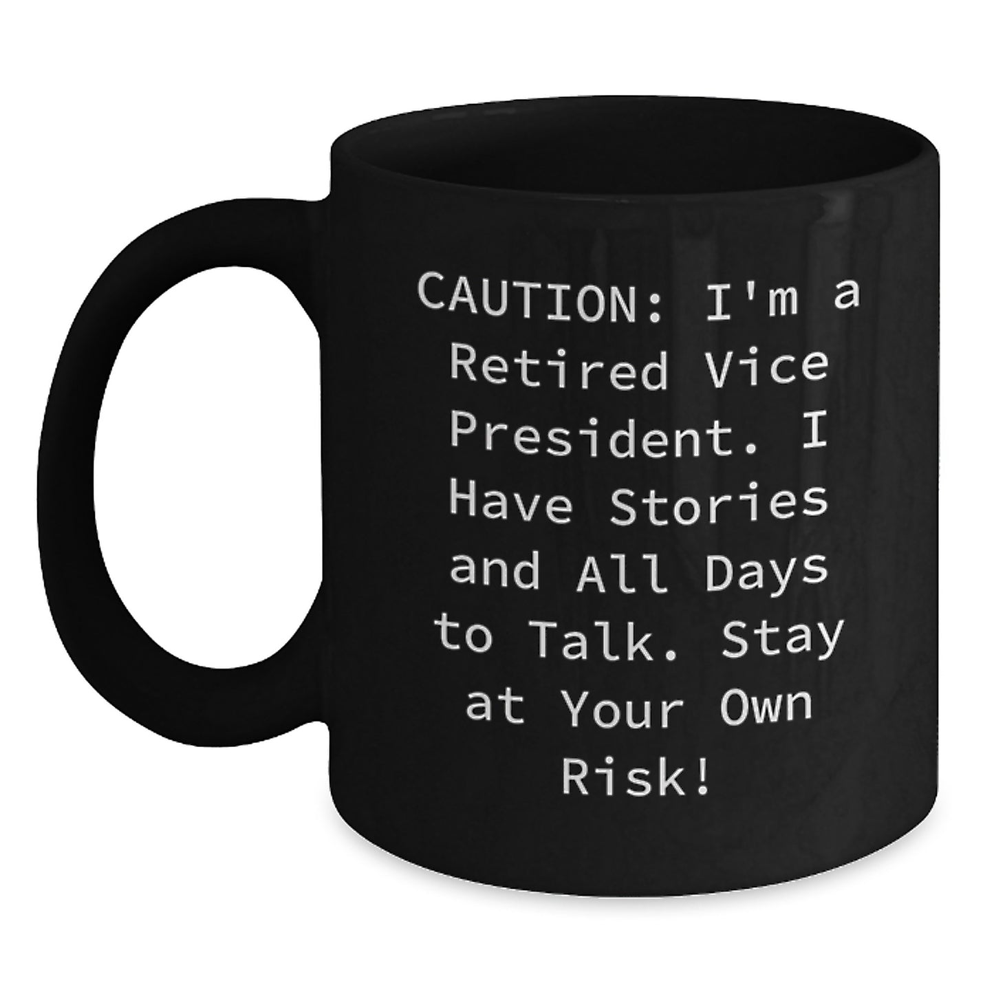 Funny Vice President Black Coffee Mugs, Gifts from Friends to Vice President, for Vice President Men, Unique Christmas Unique Gifts - Main