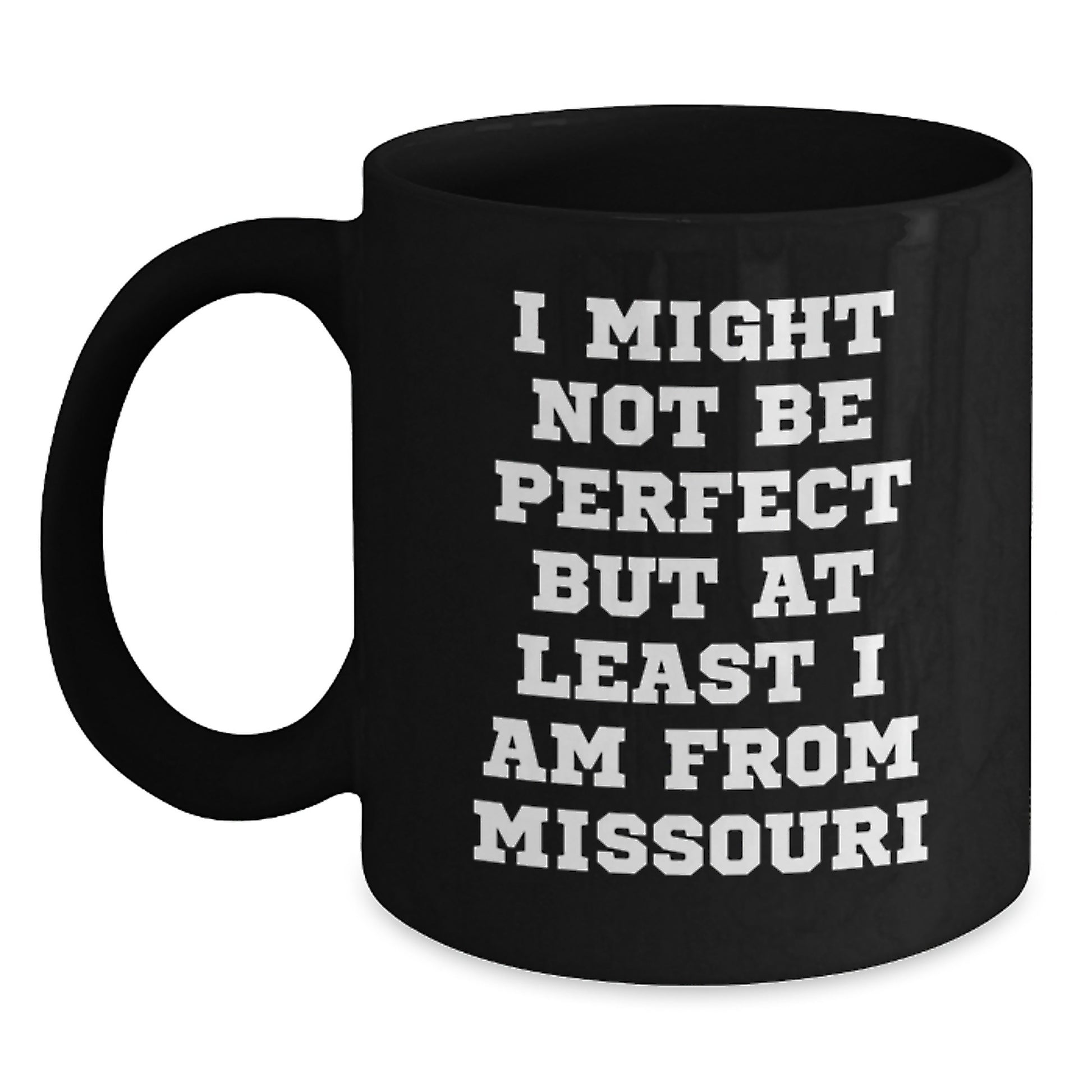 Funny Missouri Black Coffee Mugs Gifts from Friends to Family for Christmas Unique - Main