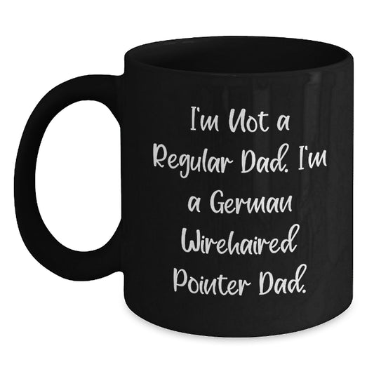 Funny German Wirehaired Pointer Dad Gifts from Men to Friends on Birthday Unique Gifts for German Wirehaired Pointer Dog Lovers - Main