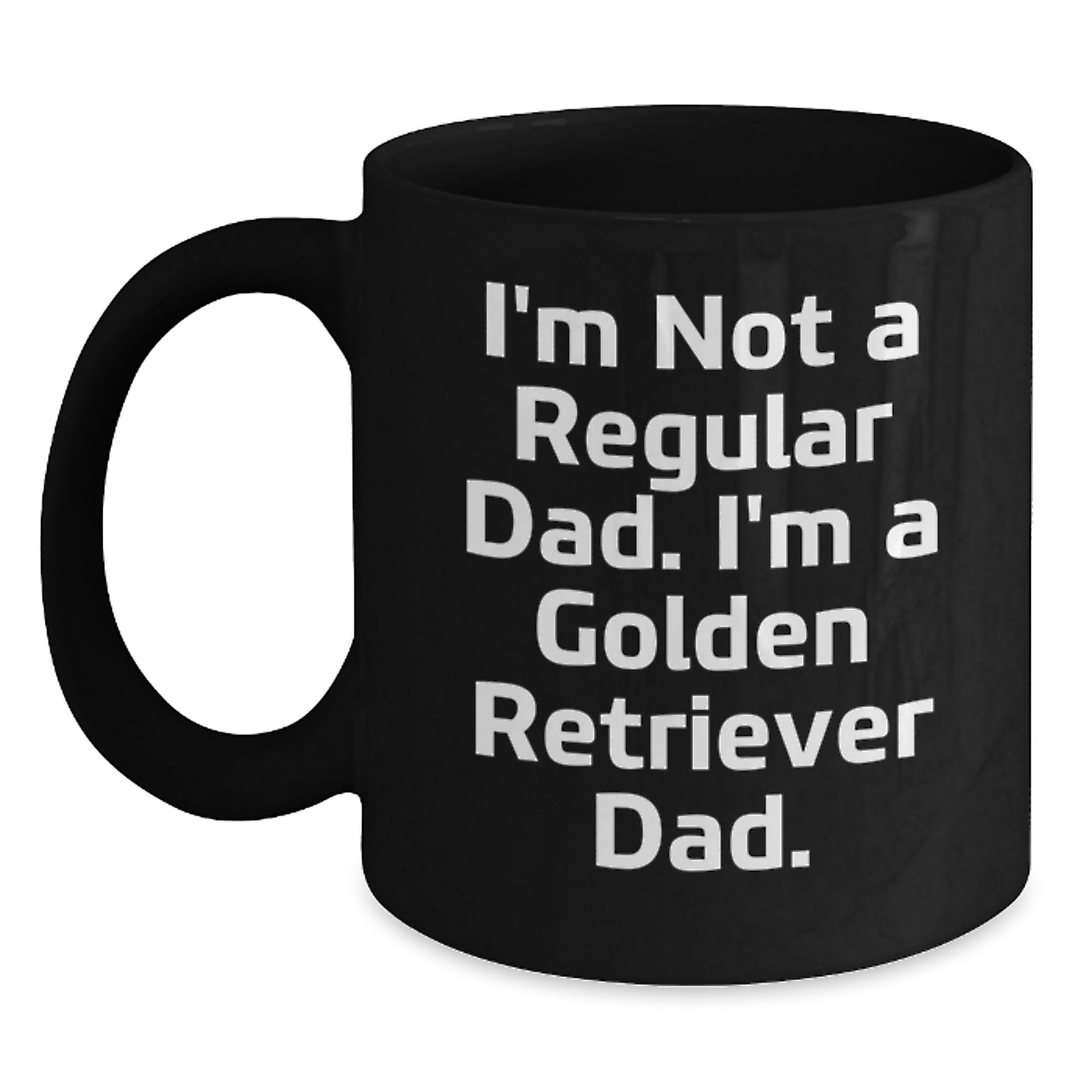 Golden Retriever Dad Funny Coffee Mug Gifts from Men to Men for Birthday - Main