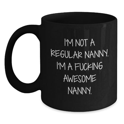 Funny Nanny Gifts, Awesome Nanny Coffee Mugs, Christmas Unique Gifts from Family for Nanny - Main