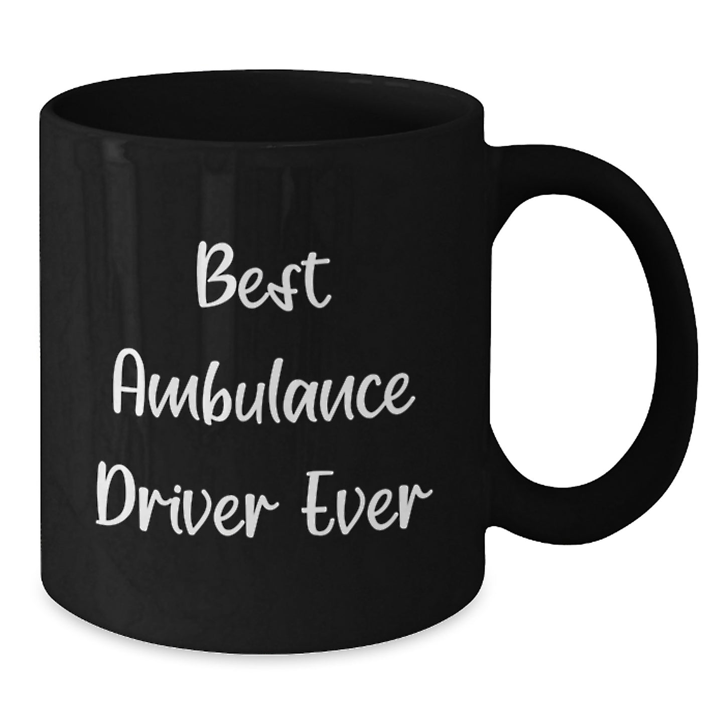 Ambulance Driver Gifts, Funny Quote Mugs, Black Coffee Mug for Ambulance Driver, Christmas Unique Gifts from Friends to Ambulance Drivers - Additional