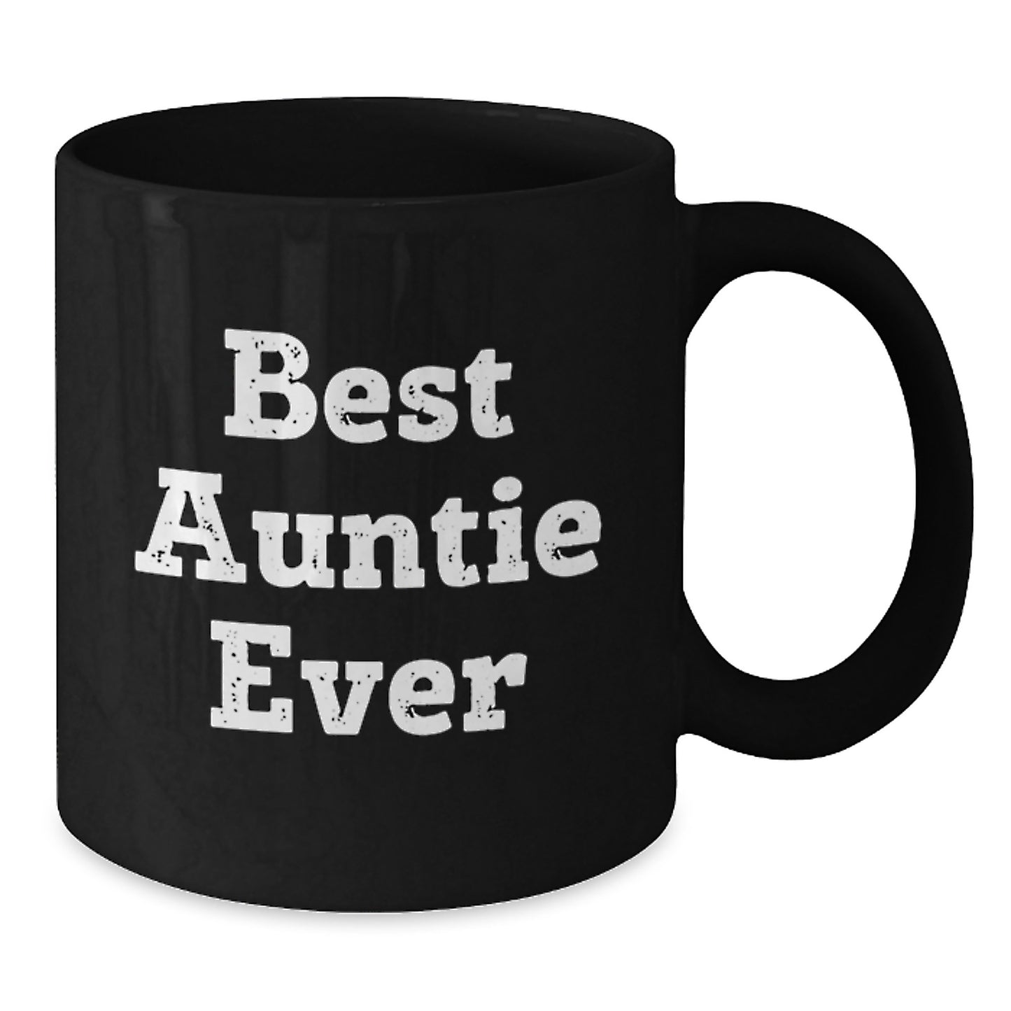 Funny Auntie Black Coffee Mugs Gifts for Auntie from Family at Christmas Unique - Additional