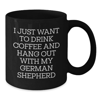 German Shepherd Dog Lovers Funny Coffee Mugs Gifts from Friends and Family for German Shepherd Dog Enthusiasts, Gift Ideas for Birthday Celebration - Additional