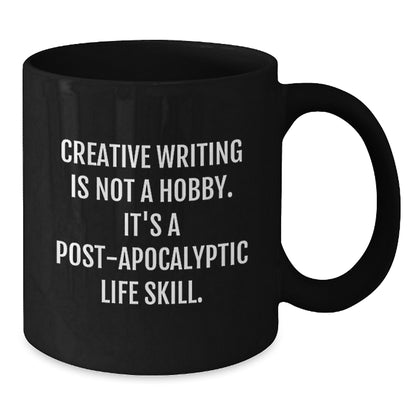Funny Creative Writing Inspirational Mugs Gifts for Creative Writing Enthusiasts from Friends, Black Coffee Mugs, Christmas Unique Gifts, Gifts for Creative Writing - Additional