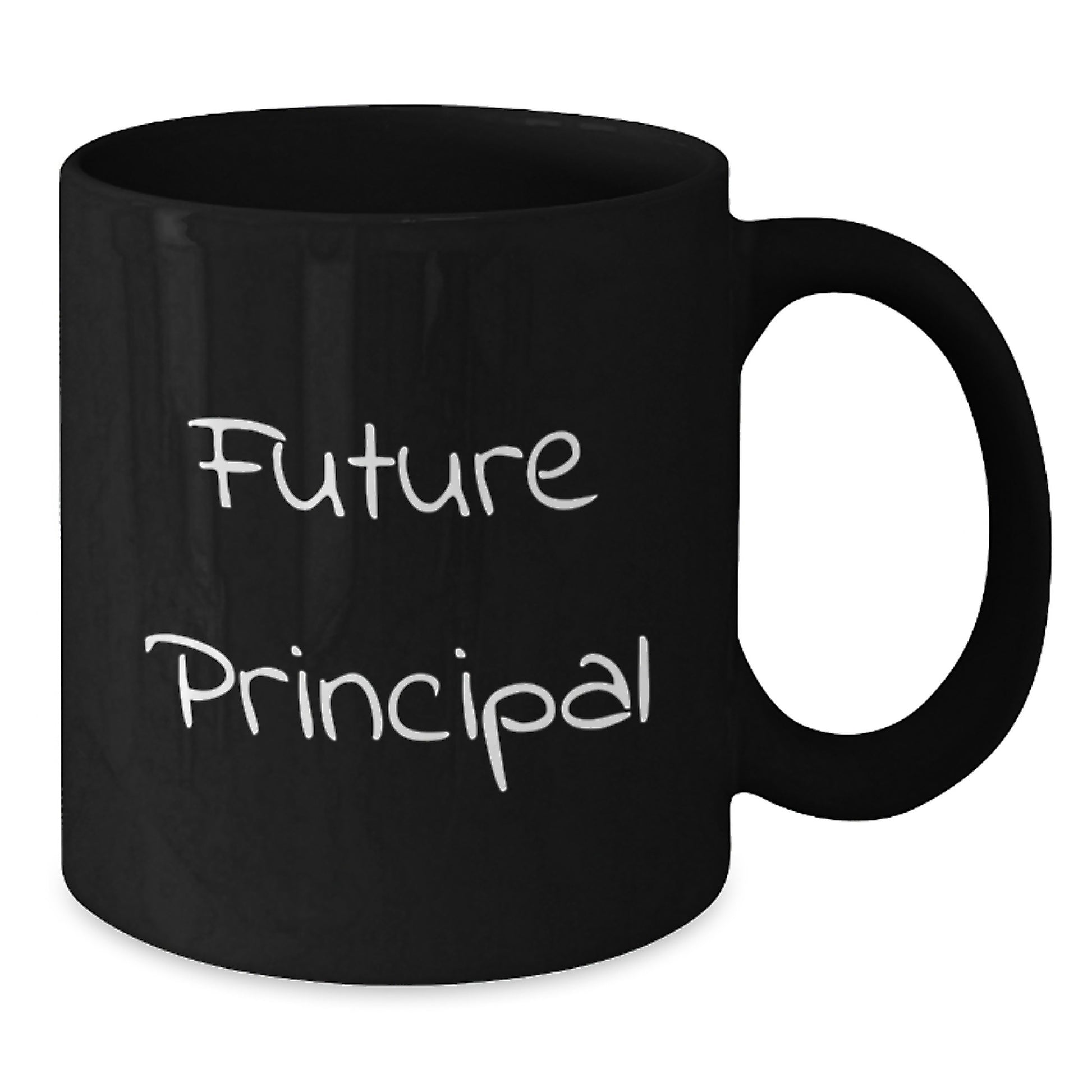 Funny Principal Gifts from Men - Inspirational Quote Black Coffee Mug, Gifts for Principal, Christmas Unique Mugs - Additional