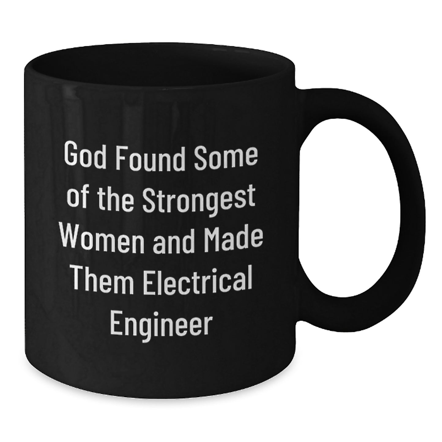 Gifts for Electrical Engineers from Friends, Unique Inspirational Black Coffee Mug, Funny Quote for Christmas - Additional