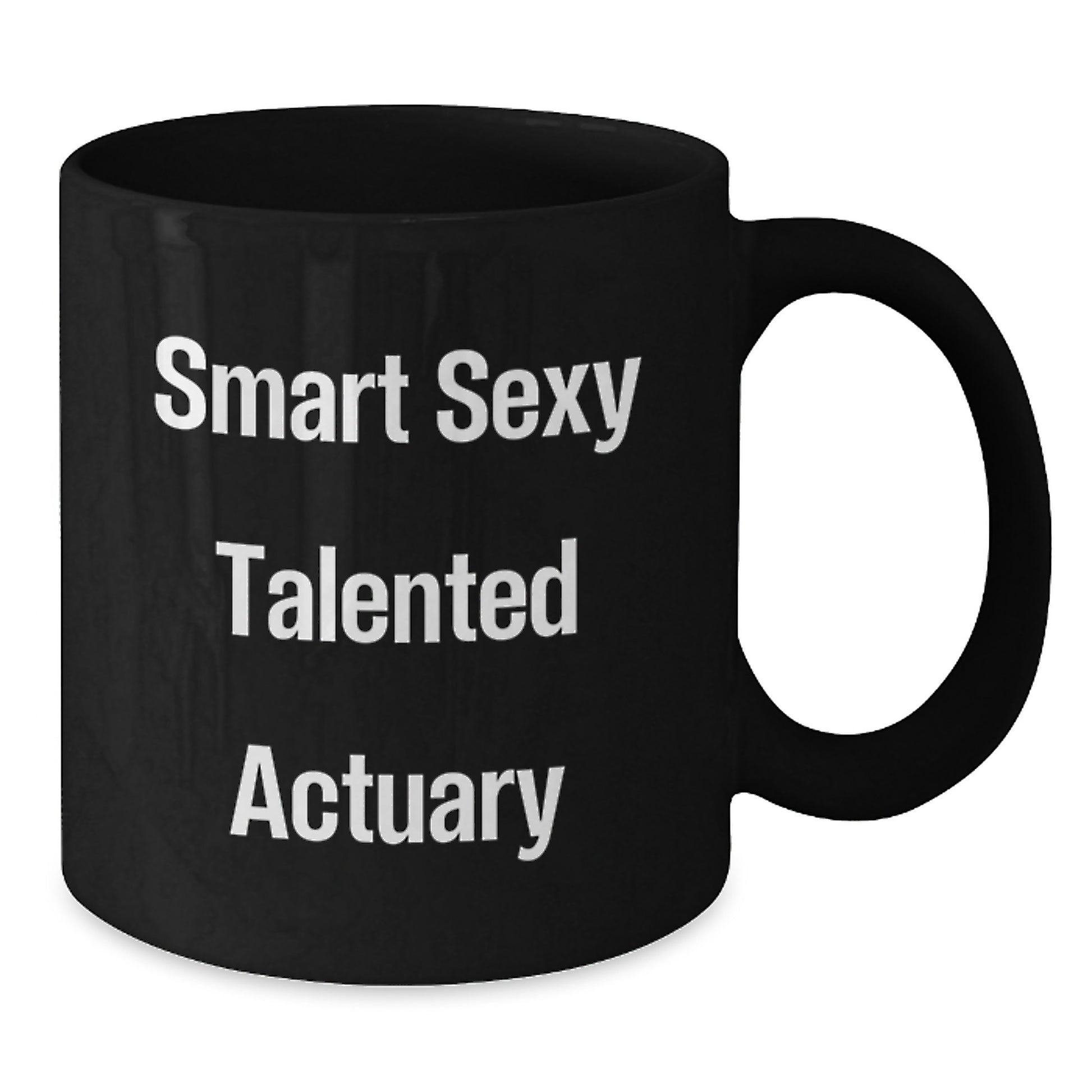 Funny Actuary Gifts, Black Coffee Mugs for Actuary Men, Christmas Unique Gifts from Friends to Actuary - Additional