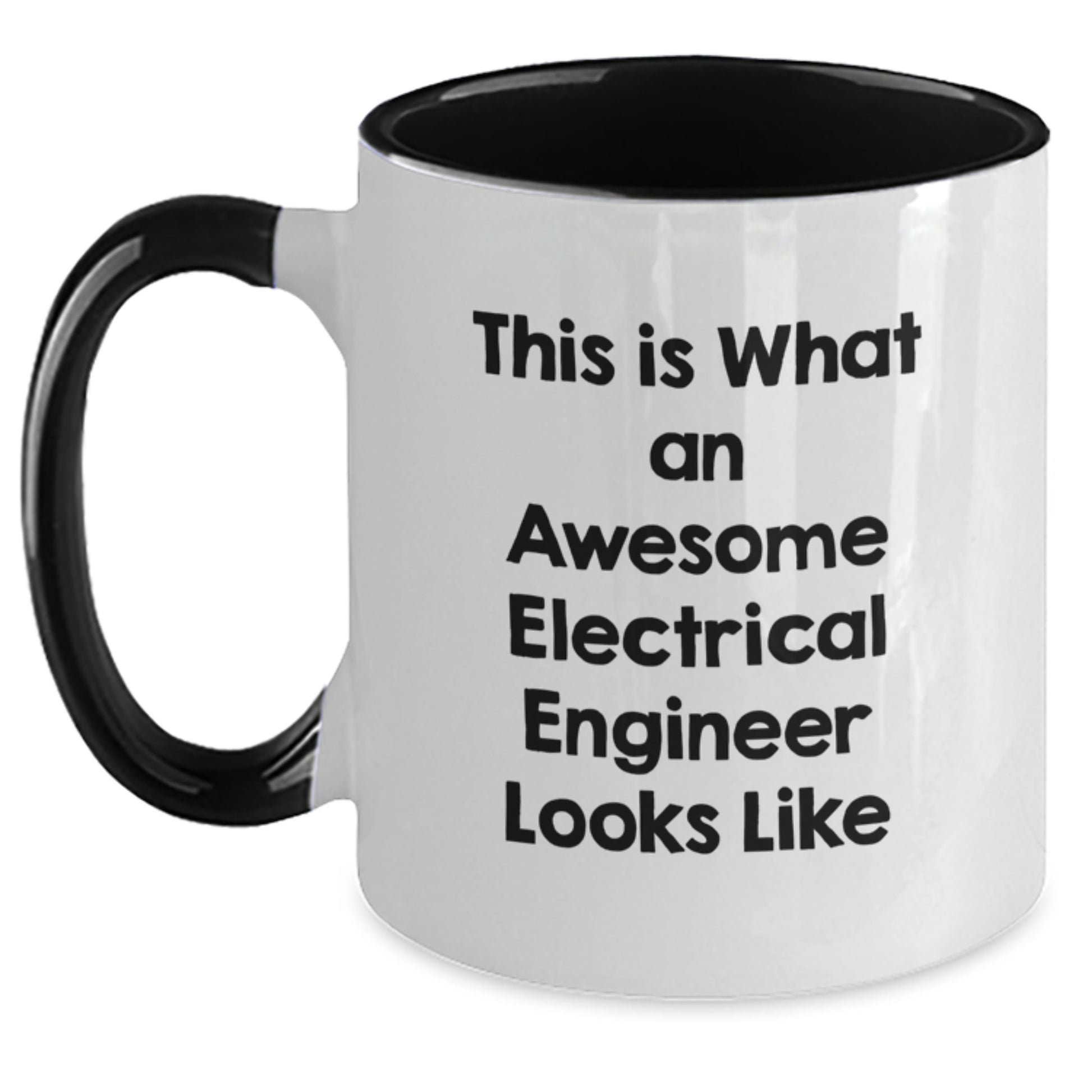 Funny Electrical Engineer Gifts for Him, 2 Tone Coffee Mugs for Men, Valentine's Unique Gifts from Men - Main