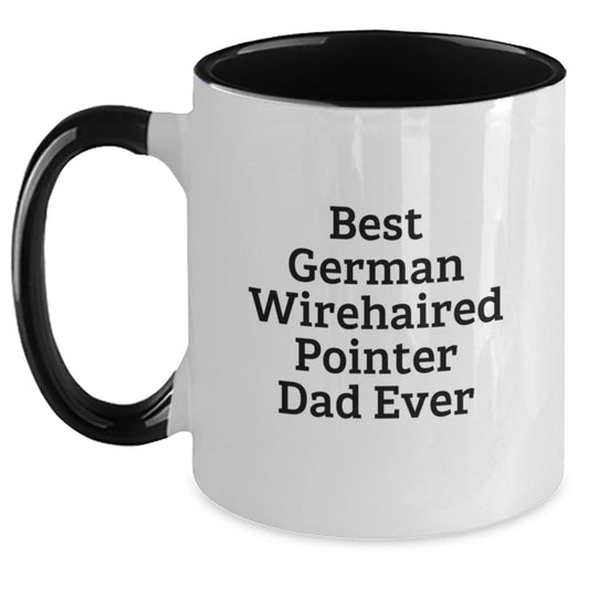 Funny German Wirehaired Pointer Dog Gifts for Dad from Friends, Unique Graduation Unique Gifts for Him - Main