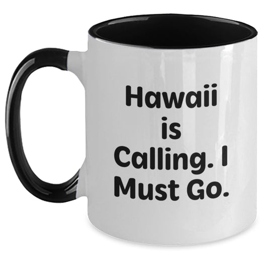 Hawaii Gifts for Men and Women, Funny Quote Coffee Mugs from Friends and Family, Unique Christmas Mug - Main