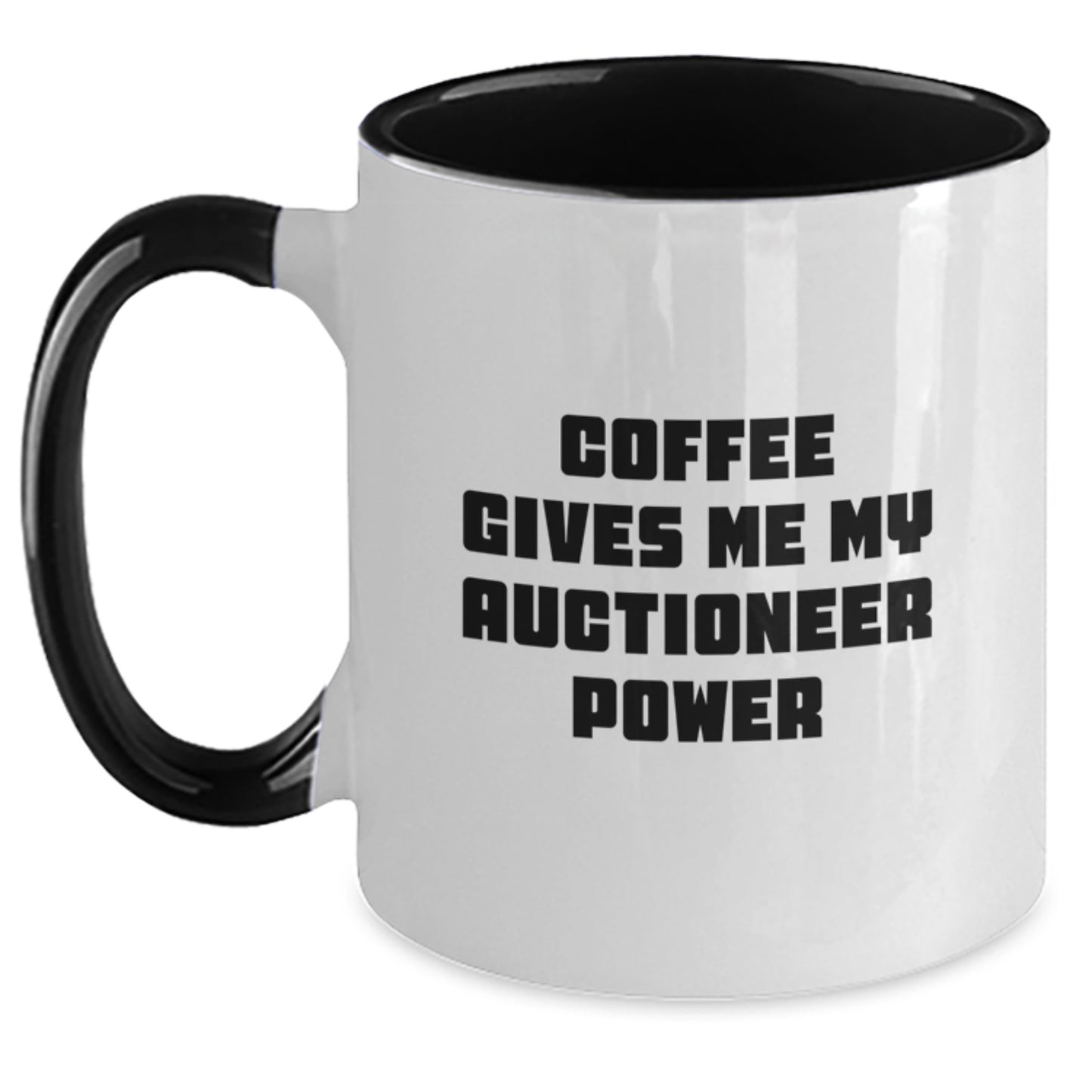 Funny Auctioneer Gifts from Friends and Family - Christmas Unique Gifts for Auctioneers Men and Women Coffee Lovers - Main