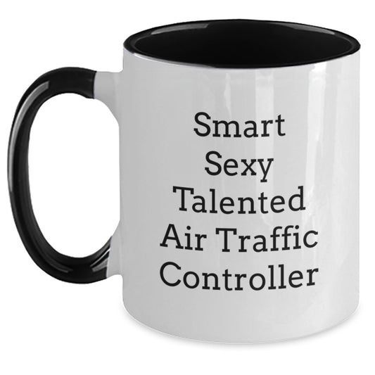 Funny Air Traffic Controller Gifts for Men - Smart Sexy Talented Coffee Mug, Christmas Unique Presents from Friends, Coworkers, or Family - Main