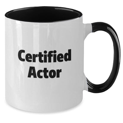 Funny Actor Quotes Two Tone Coffee Mugs Gifts for Men from Family on Graduation Day - Additional