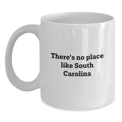 Funny South Carolina White Coffee Mug Gifts from Friends for Christmas Unique South Carolina Lovers - Main