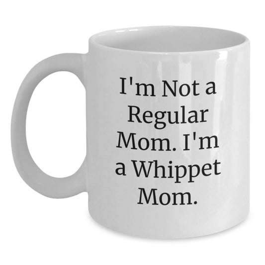 Whippet Dog Gifts for Women from Men Funny Quote White Coffee Mug Christmas Unique Presents - Main