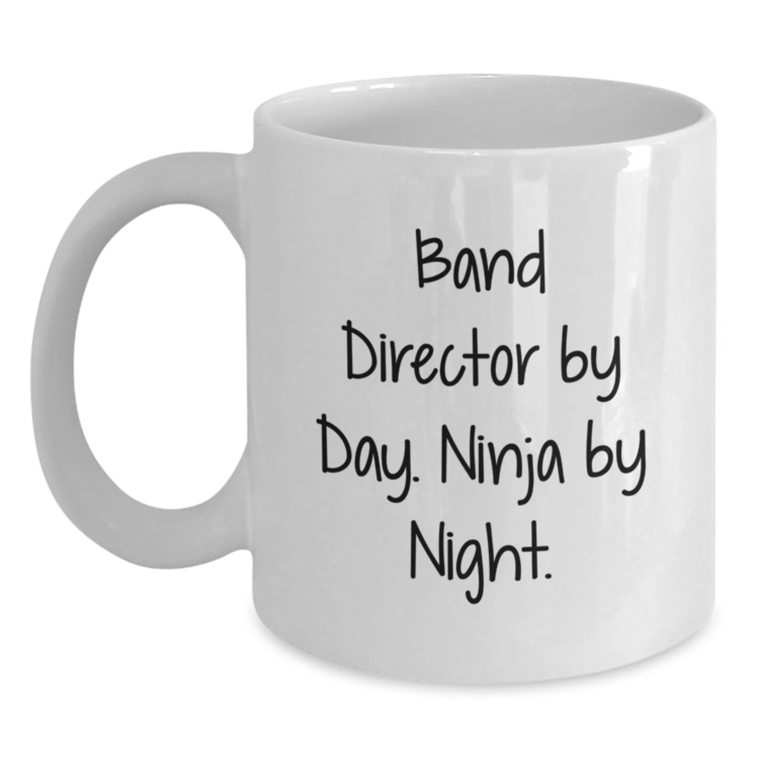 Funny Band Director Gifts by Band Directors with Christmas Unique Gifts for Band Director Men White Coffee Mug - Main