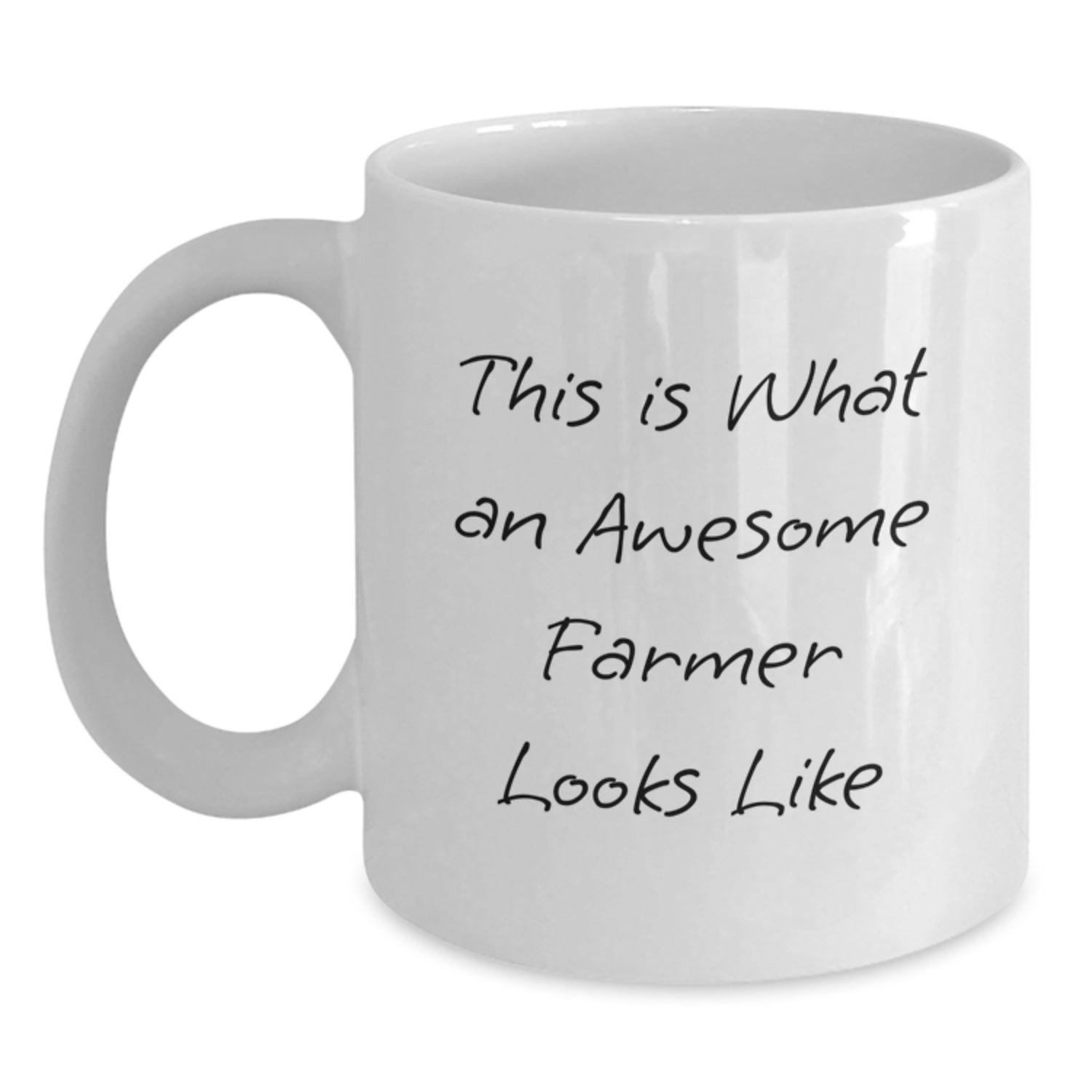 Funny Farmer Gifts for Men - Christmas Unique Gifts from Friends to Farmer - White Coffee Mug - Main