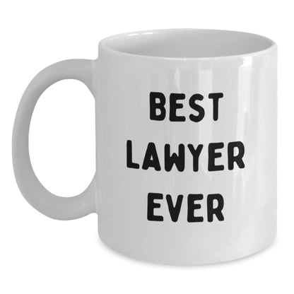 Best Lawyer Ever Funny Quote Gifts from Friends for Lawyer Christmas Unique Mugs - Main
