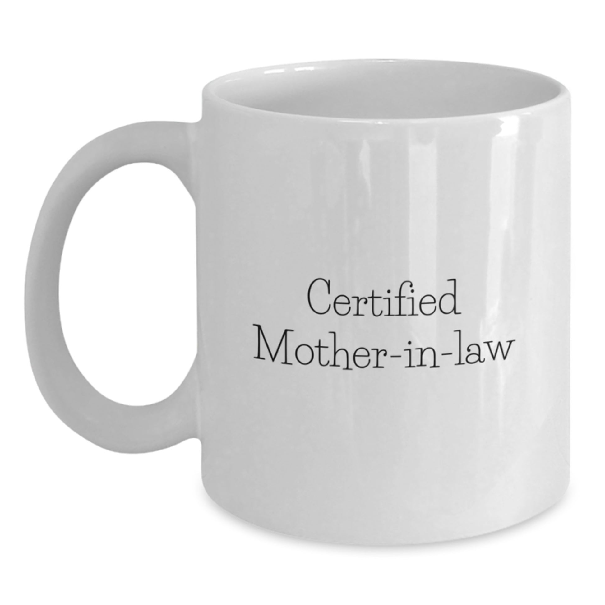 Funny Mom-in-law Quotes White Coffee Mug Gifts for Mom-in-law from Family Members at Christmas Unique - Main