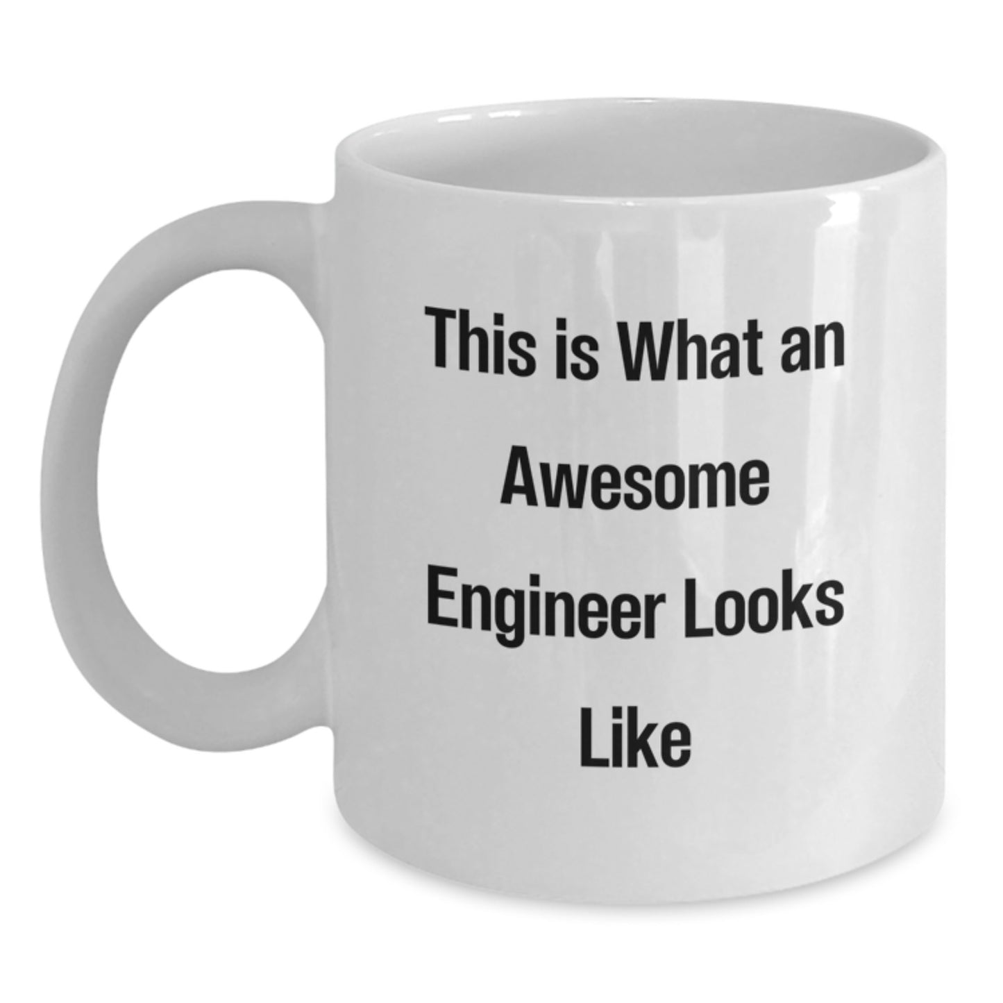 Gifts from Men for Awesome Engineer Friends Funny White Coffee Mug 11oz/15oz Valentine's Unique - Main
