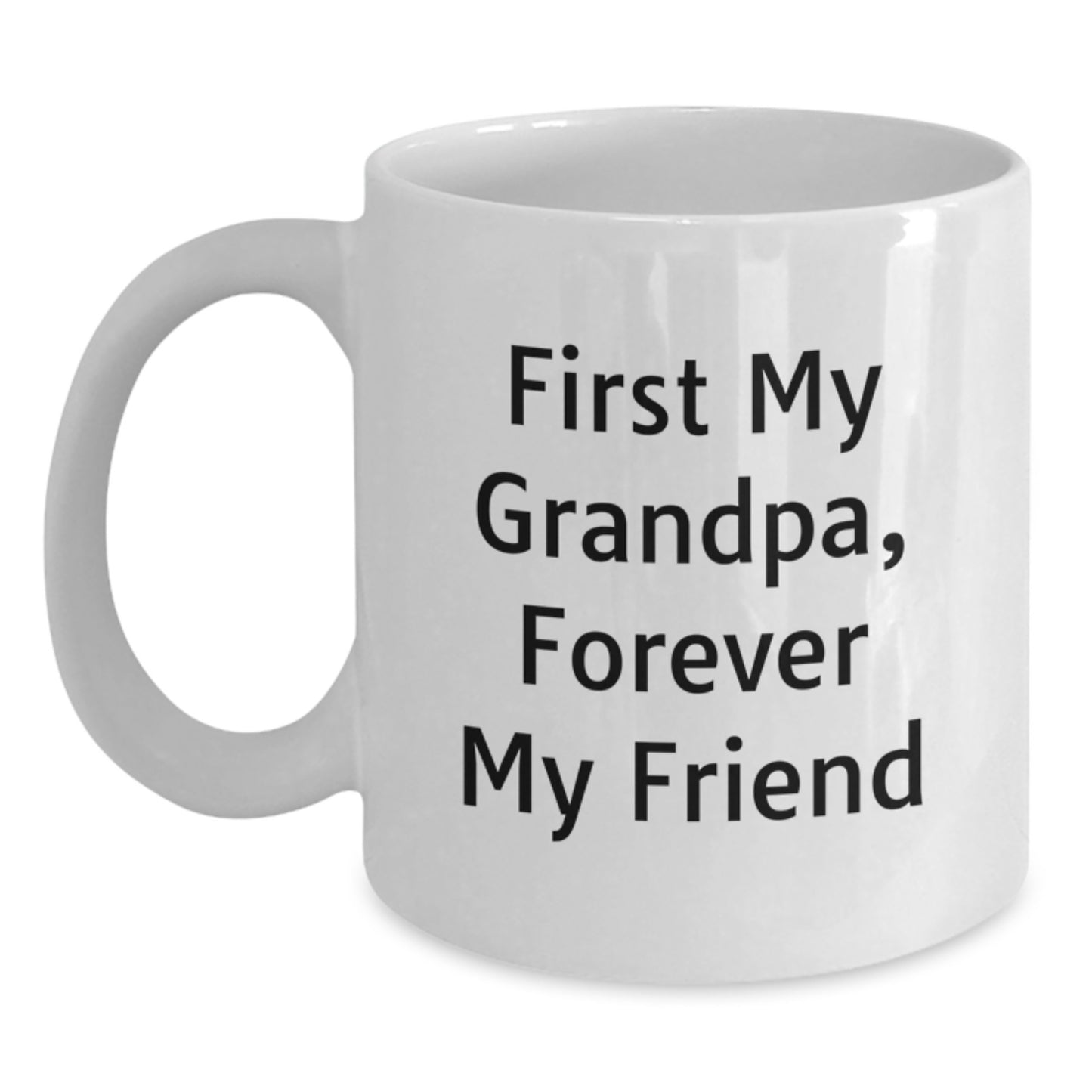 Funny Grandpa Quotes White Coffee Mugs for Men, Gifts from Family on Christmas Unique Gifts for Grandpa - Main