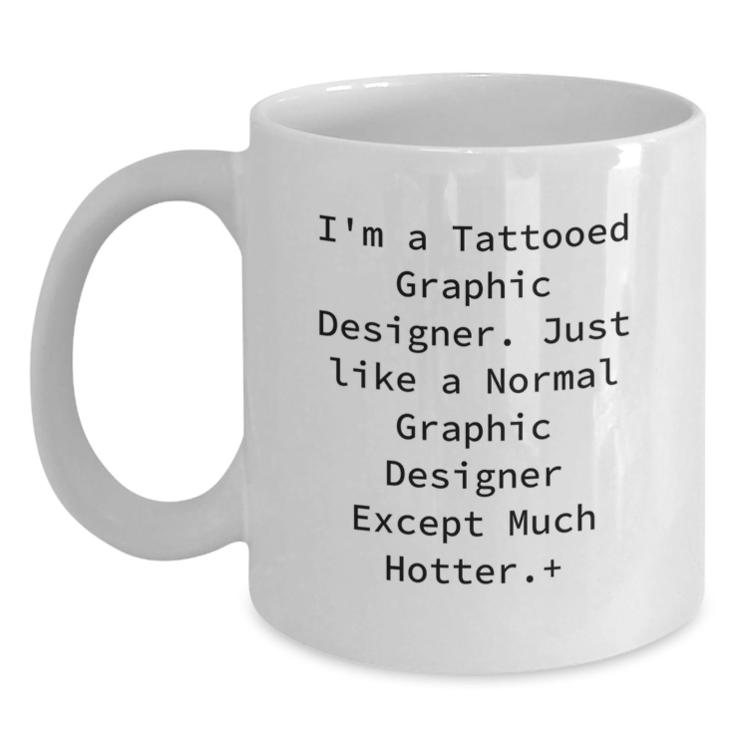 Funny Graphic Designer Gifts, White Coffee Mug for Men, Unique Christmas Unique Gifts from Friends, Unique Coffee Mugs for Graphic Designer, Hot Graphic Designer Coffee Mug - Main