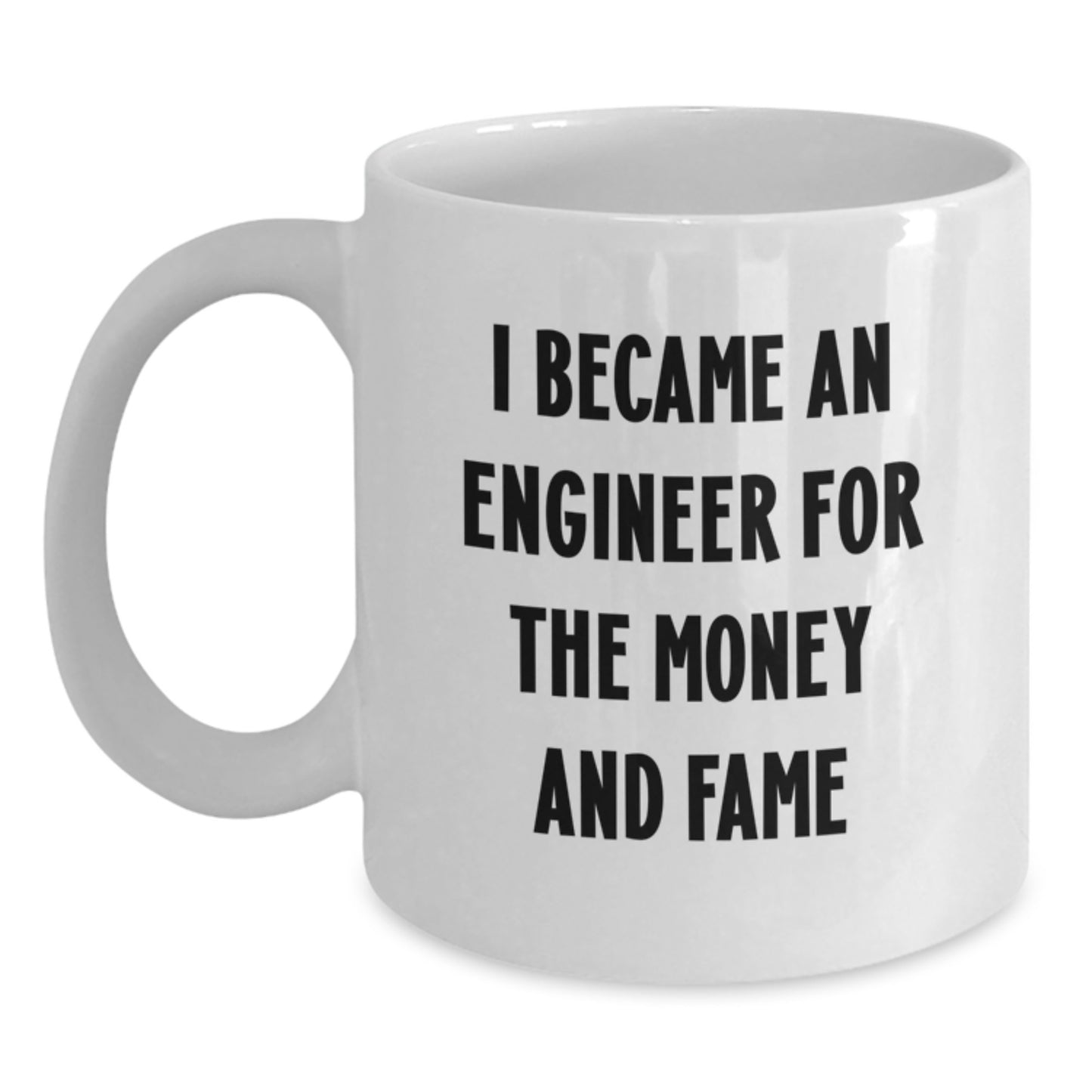 Funny Engineer White Coffee Mug Gifts from Friends for Engineer on Christmas - Main