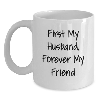 Funny Husband White Coffee Mug Gifts from Men Christmas Unique Presents for Him - Main