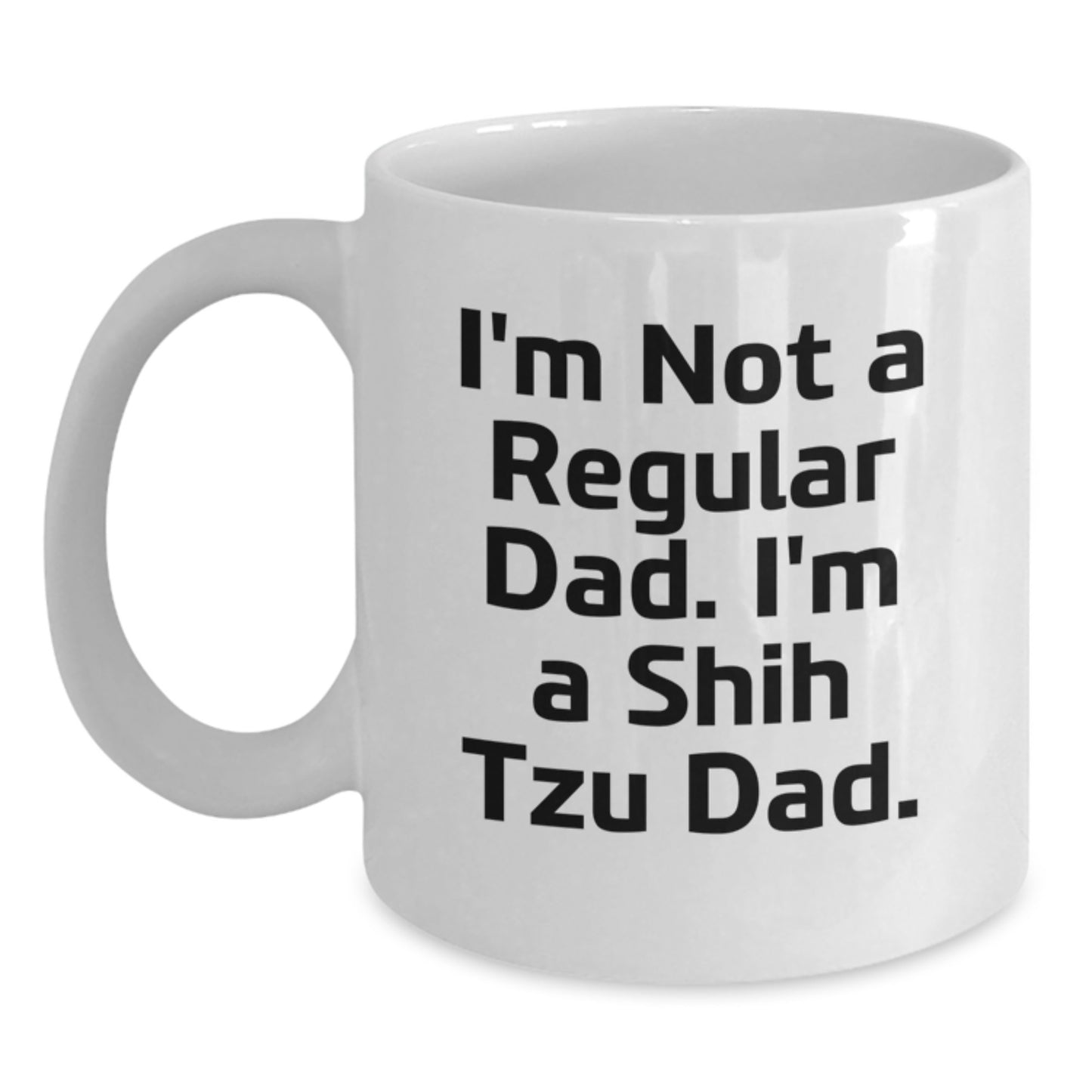 Funny Shih Tzu Dog Lover Gifts from Men to Family for Christmas Unique Mug - Main