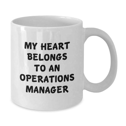 Funny Quote White Coffee Mugs for Operations Manager Gifts from Friends, Women, or Family Members for Christmas Unique Gifts - Additional