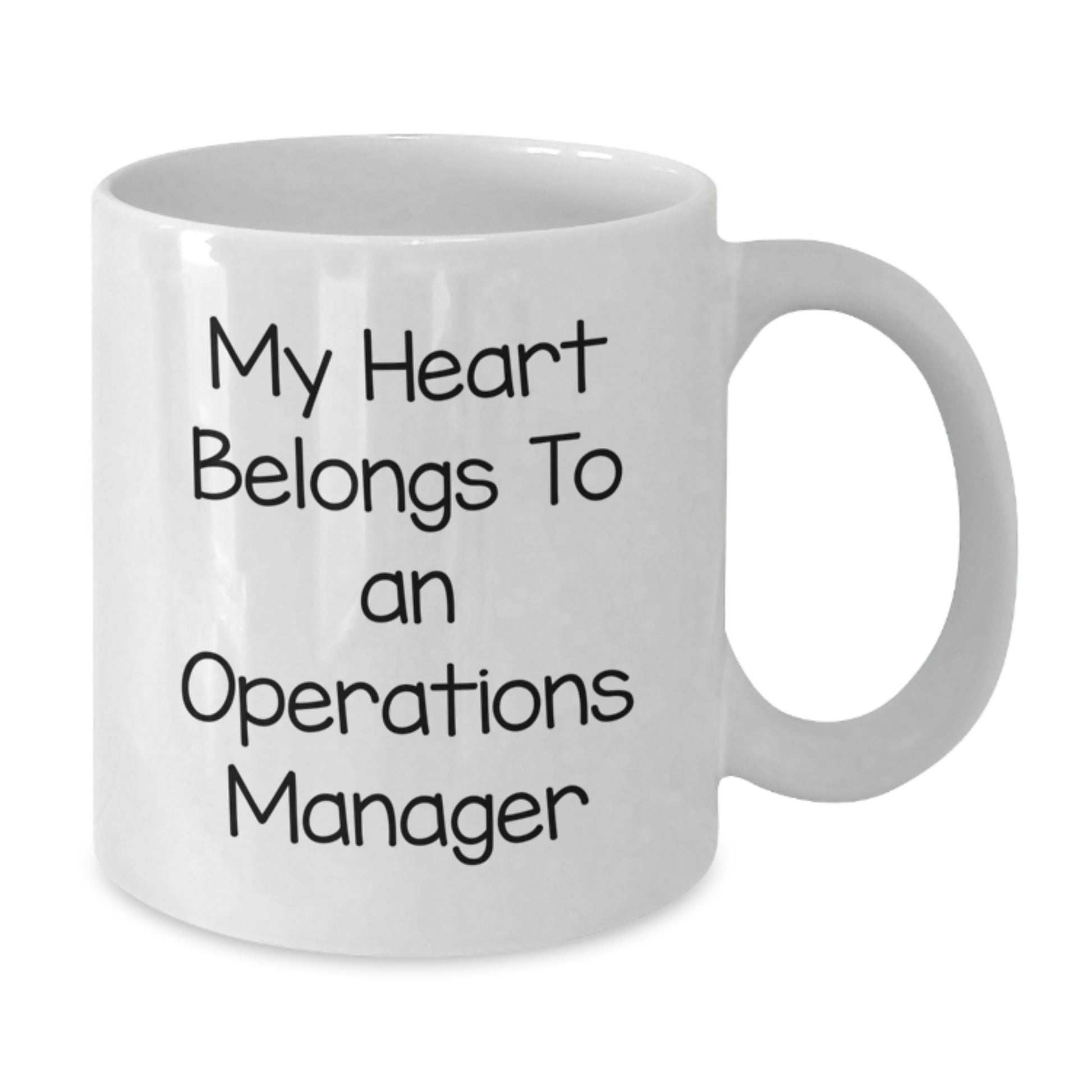Funny White Coffee Mug for Operations Manager Lover, Gifts for Men from Friends, Christmas Unique Gifts - Additional