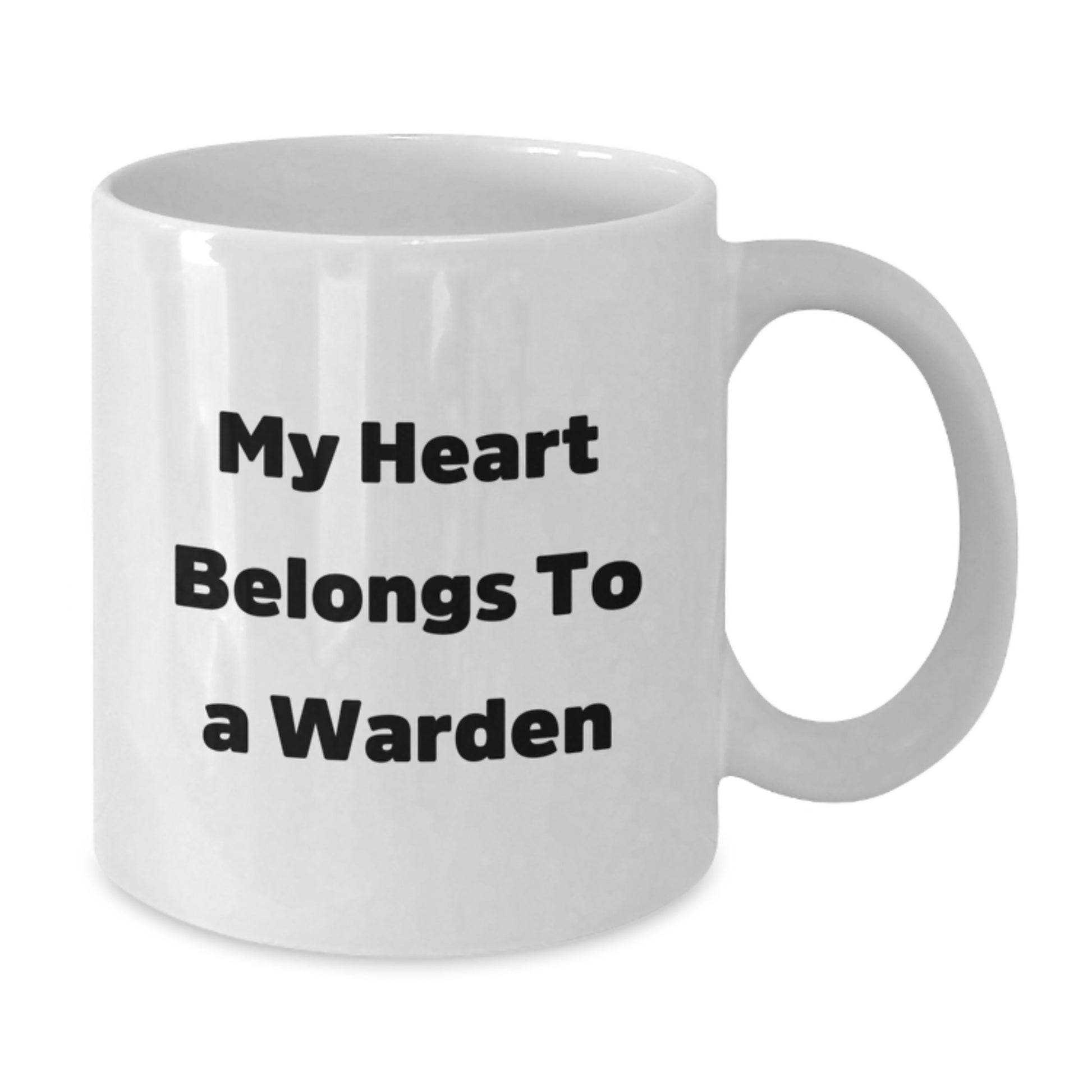 Funny Warden Gifts from Friends for Christmas Unique Warden Lover White Coffee Mug - Additional
