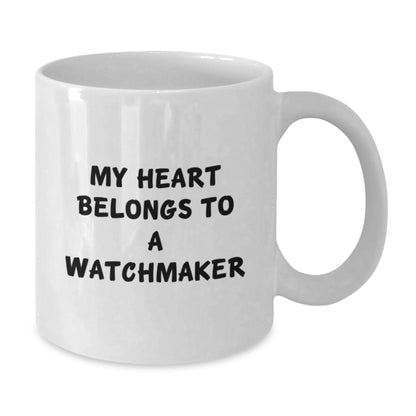 Funny Watchmaker White Coffee Mug Gifts from Men to Watchmaker Friends - Additional