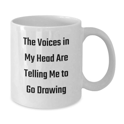 Funny Drawing Mug Gifts from Friends for Christmas Morning Inspiration - Additional