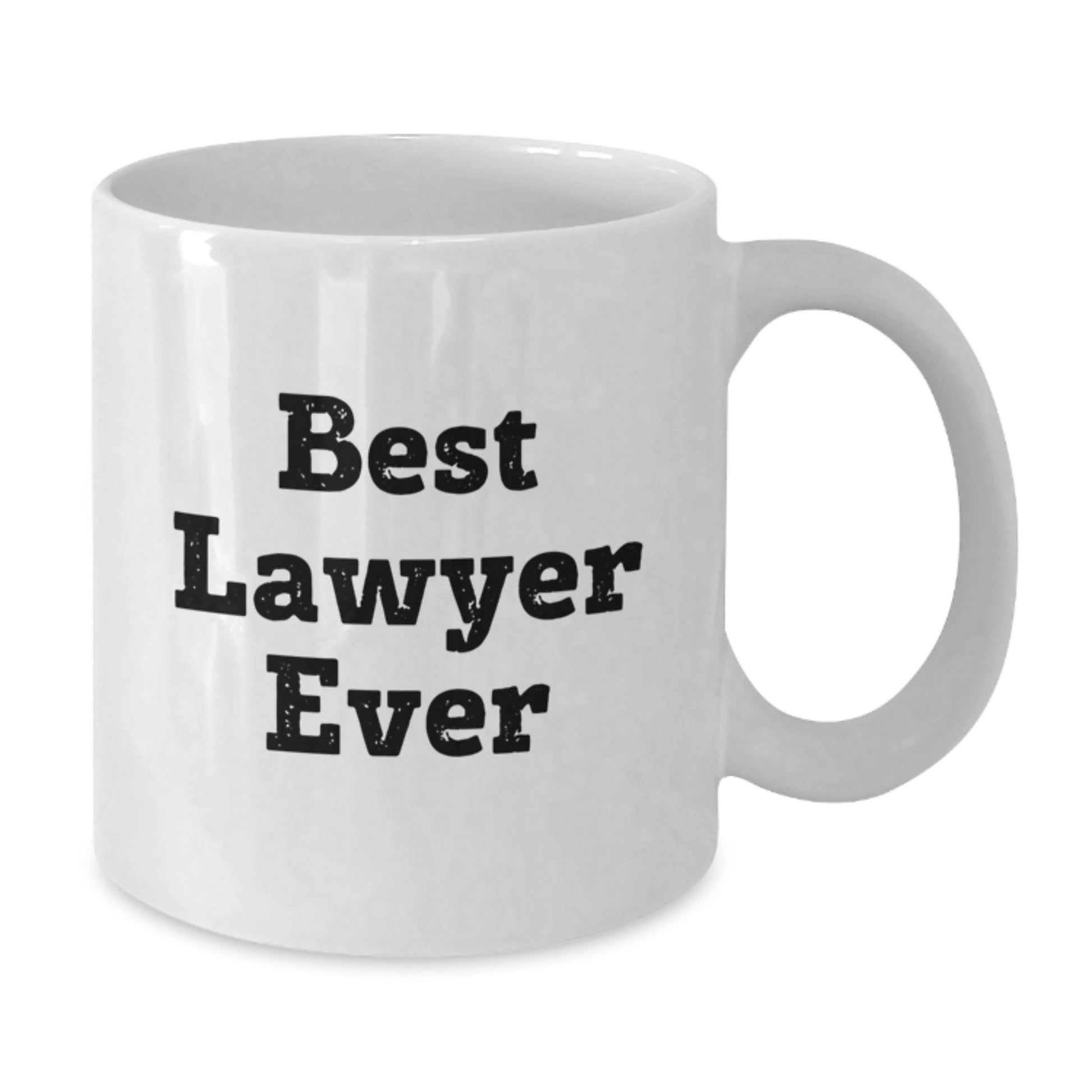 Funny Lawyer Gifts for Men, White Coffee Mug with 'Best Lawyer Ever' Quote, Unique Christmas Unique Gifts from Men to Friends - Additional