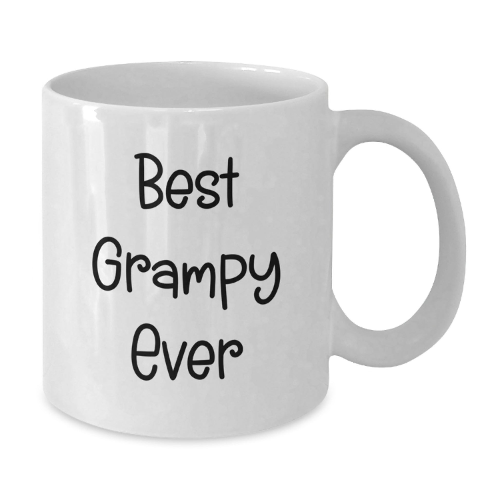 Funny Grampy Gifts from Family for Christmas Unique White Coffee Mugs - Best Grampy Ever - Additional