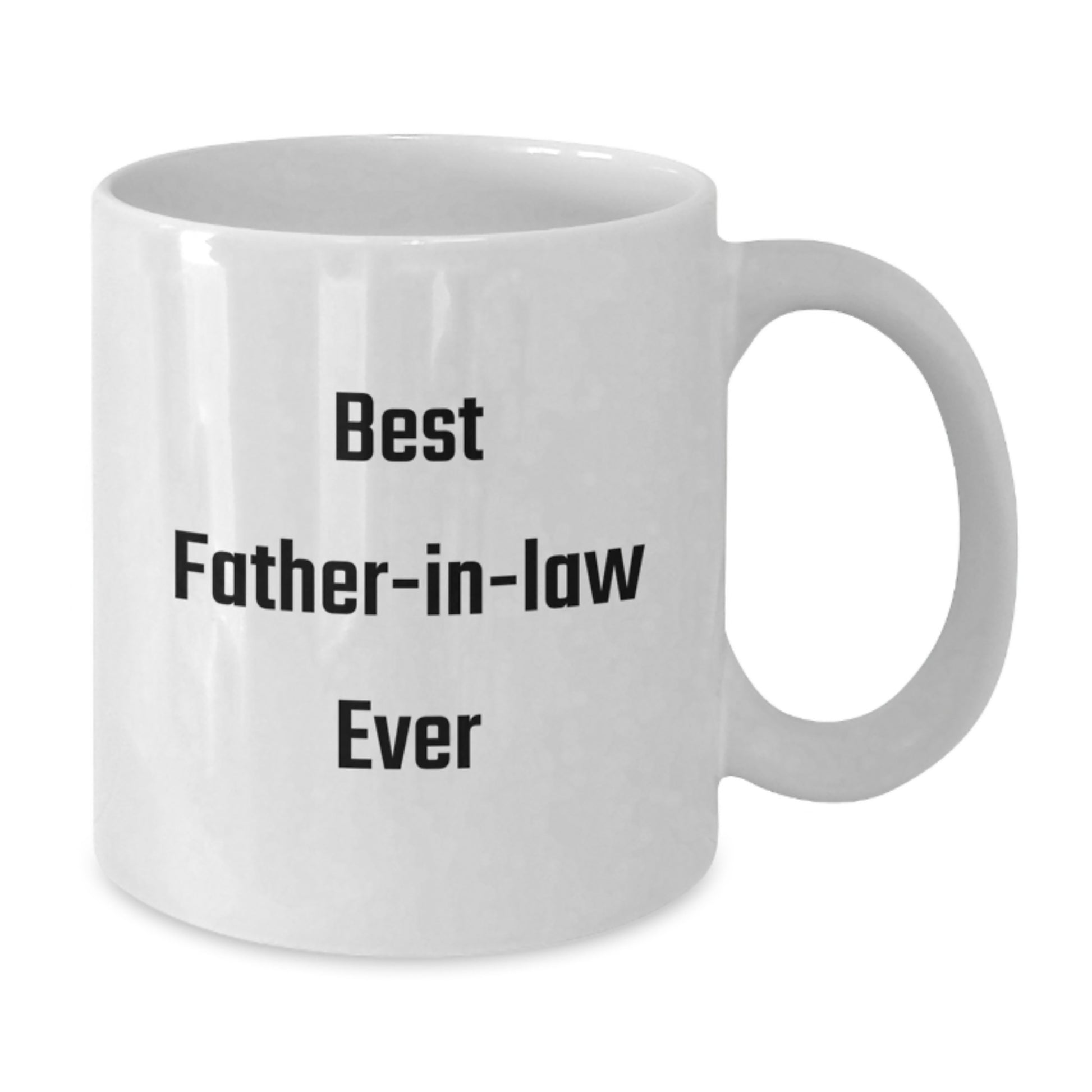 Funny 'Best Father-in-law Ever' White Ceramic 11oz or 15oz Coffee Mugs, Gifts from Men for Father-in-law, Unique Christmas Unique Gifts - Additional