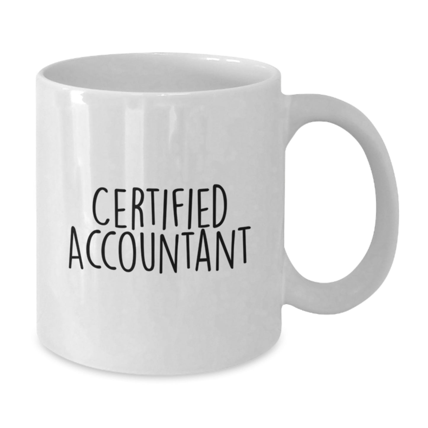 Funny Accountant Gifts from Friends, White Coffee Mug for Certified Accountant Graduation Unique Gifts - Additional