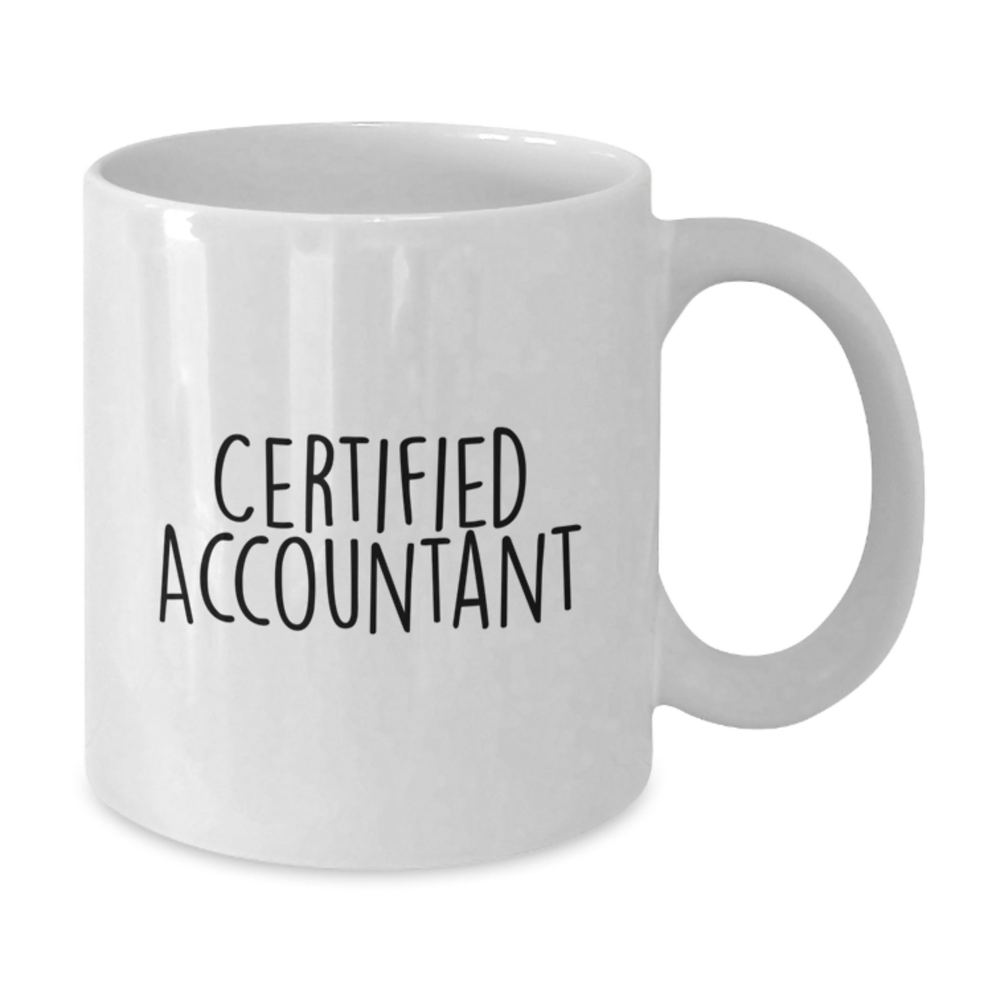 Funny Accountant Gifts from Friends, White Coffee Mug for Certified Accountant Graduation Unique Gifts - Additional