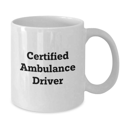 Funny Ambulance Driver Gifts from Friends - Ambulance Driver Christmas Unique Gifts for Ambulance Driver Men - Additional
