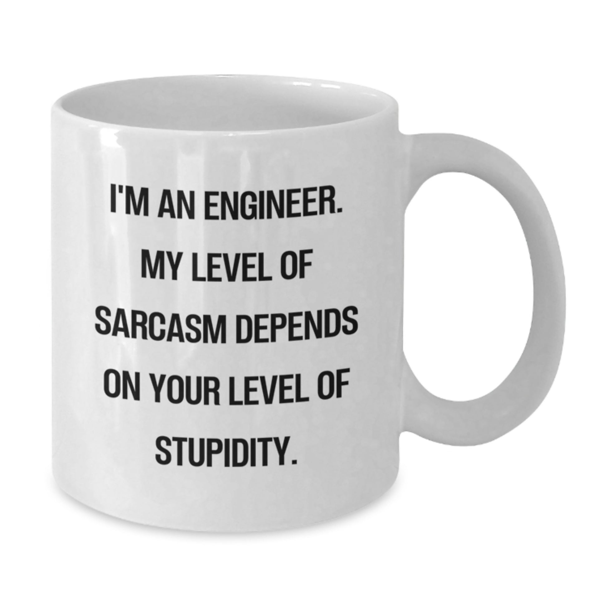 Funny Engineer Gift Sarcasm White Coffee Mug for Men Friends Coworkers Family, Unique Christmas Unique Gifts from Friends to Engineer, White Mug for Engineer with I'm An Engineer Quote - Additional