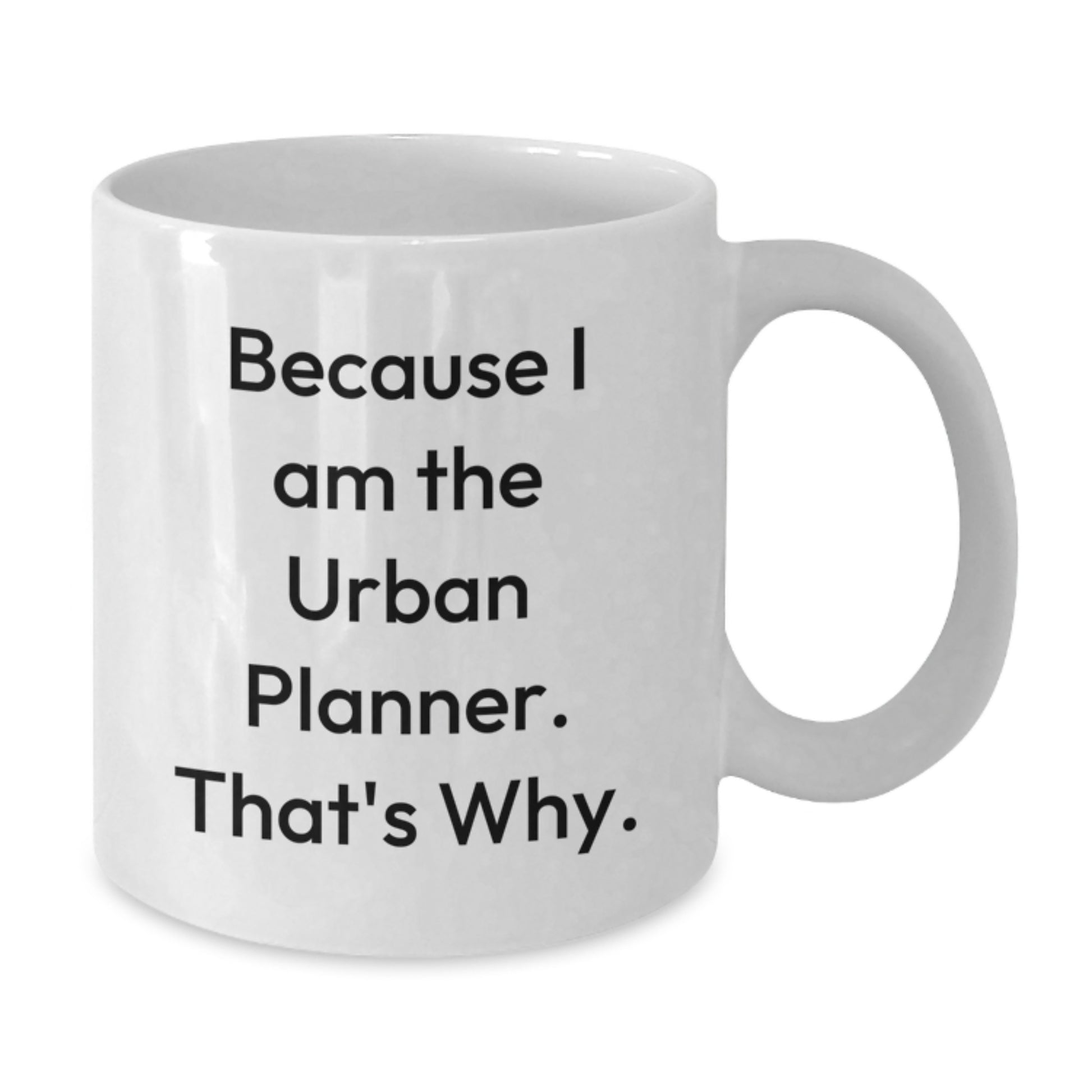 Funny Urban Planner White Coffee Mug Gifts from Men to Friends, Unique Christmas Unique Gifts for Urban Planner - Additional