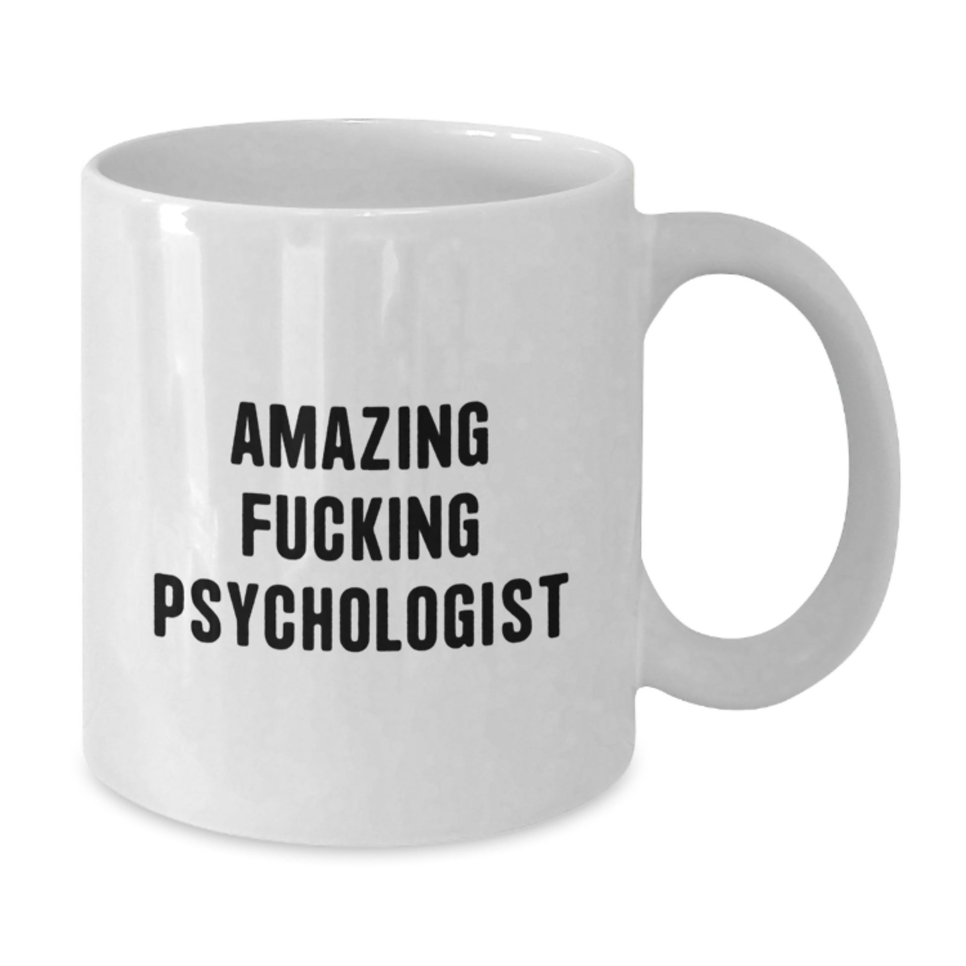 Funny Psychologist Gifts, Amazing F--king Psychologist Mugs for Christmas, White Coffee Mug for Psychologist Friends - Additional