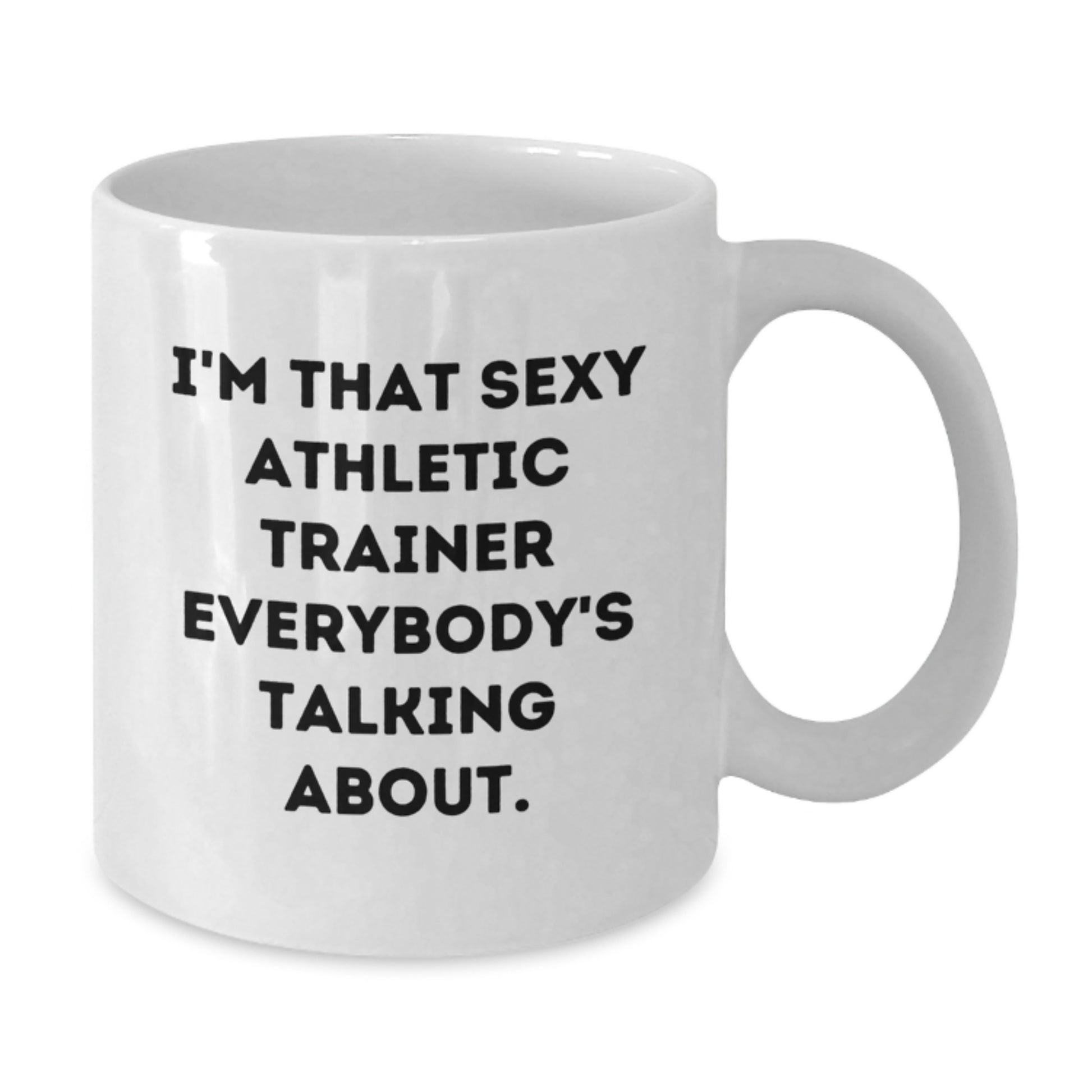 Funny Gifts from Men, Women, Friends, or Family for Sexy Athletic Trainers, Cute White Coffee Mugs for Christmas Unique Gifts - Additional
