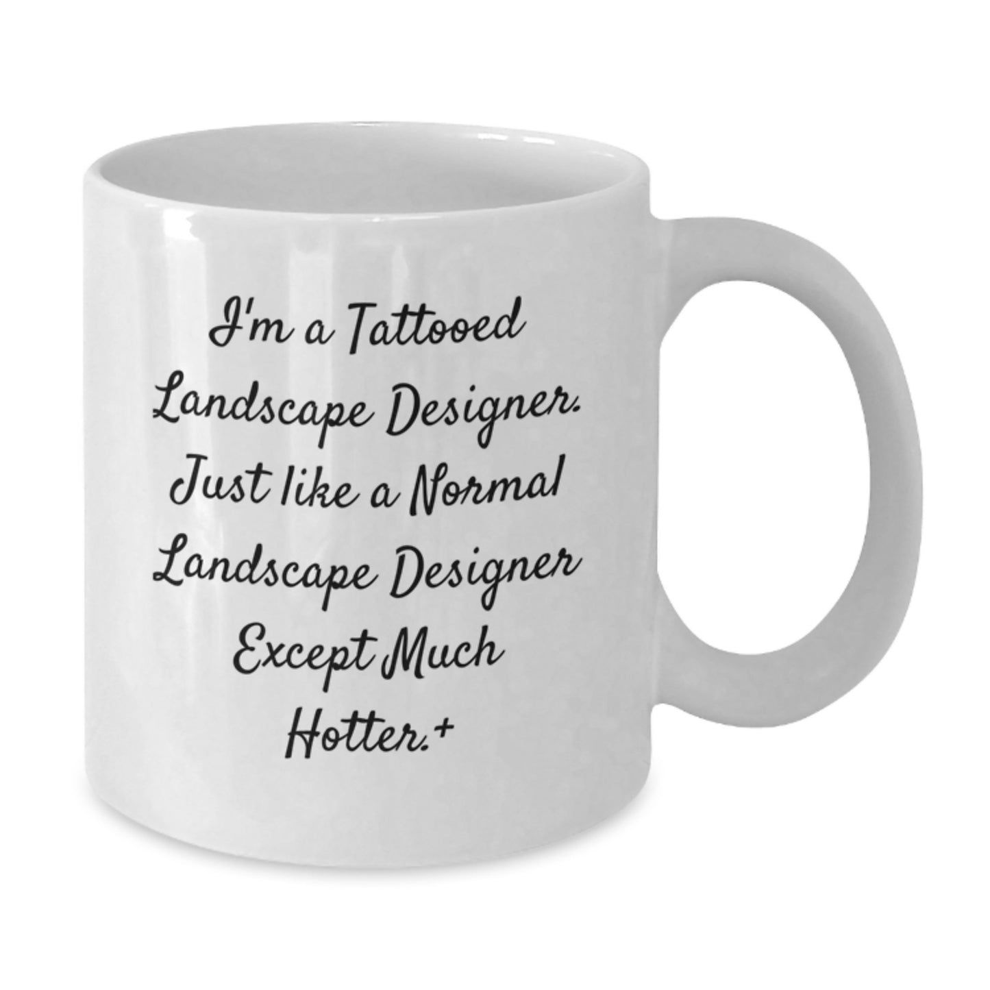 Funny Landscape Designer Gifts for Men - White Coffee Mug from Friends for Christmas Unique Presents - Additional