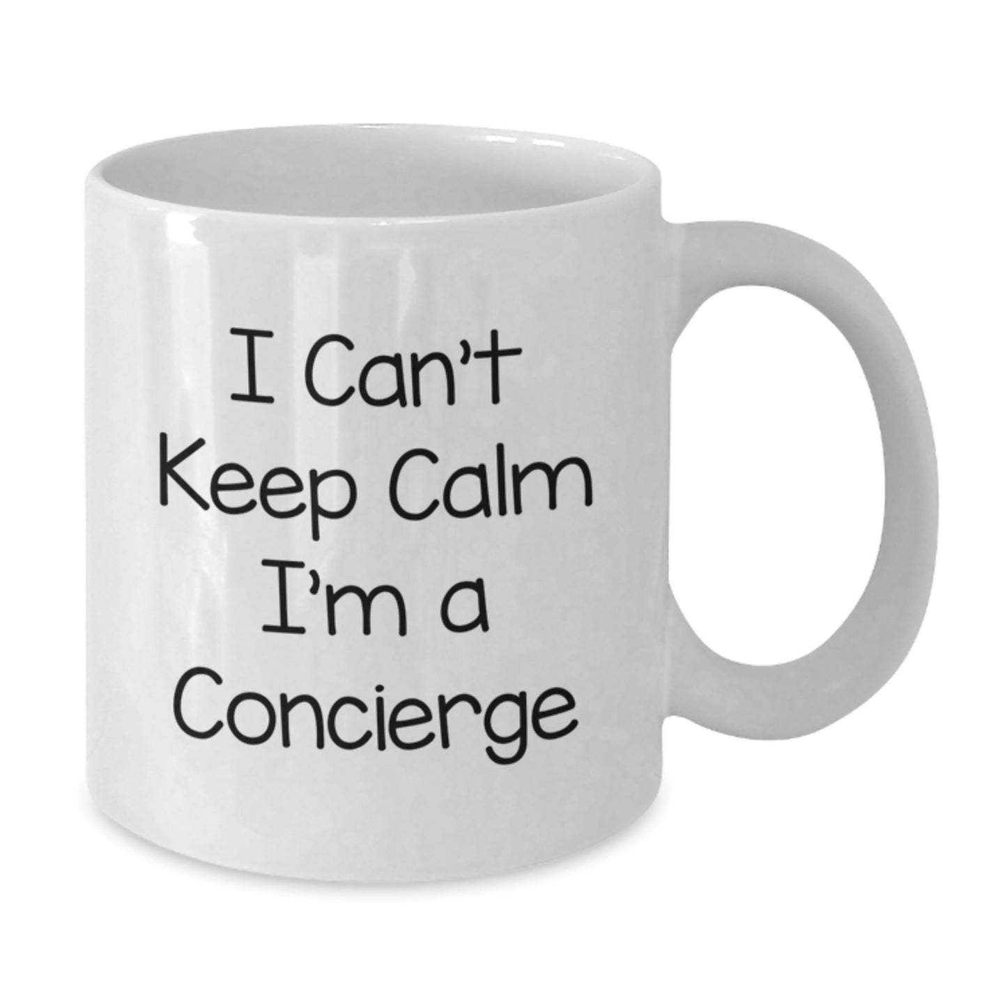 Funny Concierge White Coffee Mugs for Friends Gifts from Men, Inspirational Coffee Mug Gifts for Concierge, White Coffee Mug I'm A Concierge, Christmas Unique Gifts - Additional