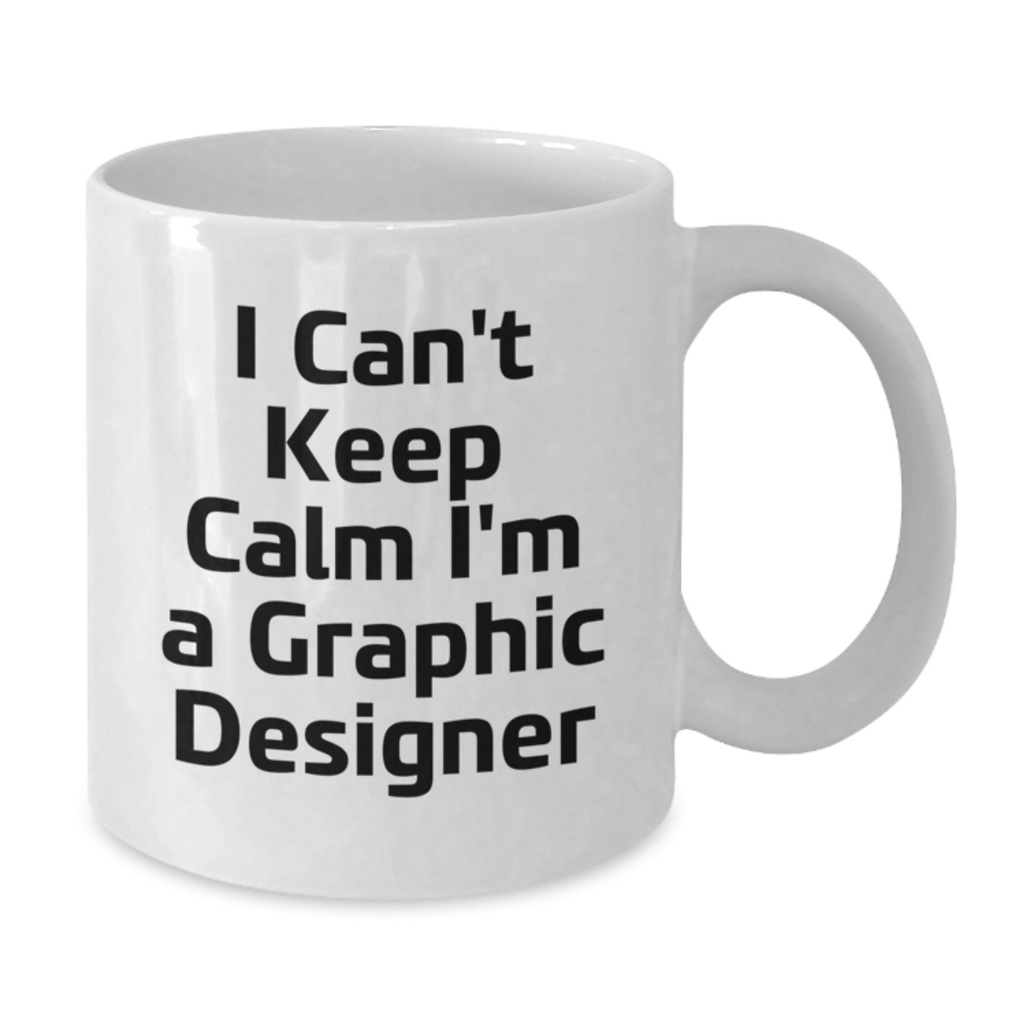 Funny Graphic Designer Gifts, White Coffee Mug, I'm A Graphic Designer, Unique Christmas Unique Gifts from Family to Friends - Additional