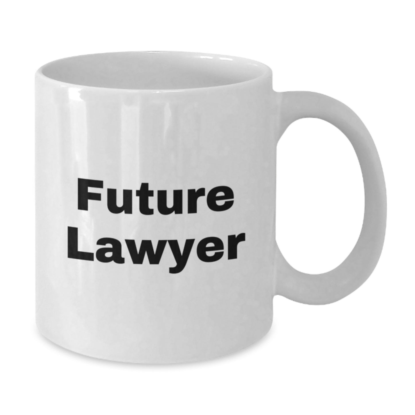 Funny Lawyer Gifts for Men Women Coworkers, Future Lawyer White Coffee Mug, White Ceramic Lawyer Mug for Christmas - Additional