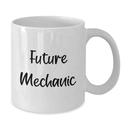 Funny Mechanic Funny Quote Gifts from Friends for Mechanic White Coffee Mug - Christmas Unique Gifts for Men - Additional